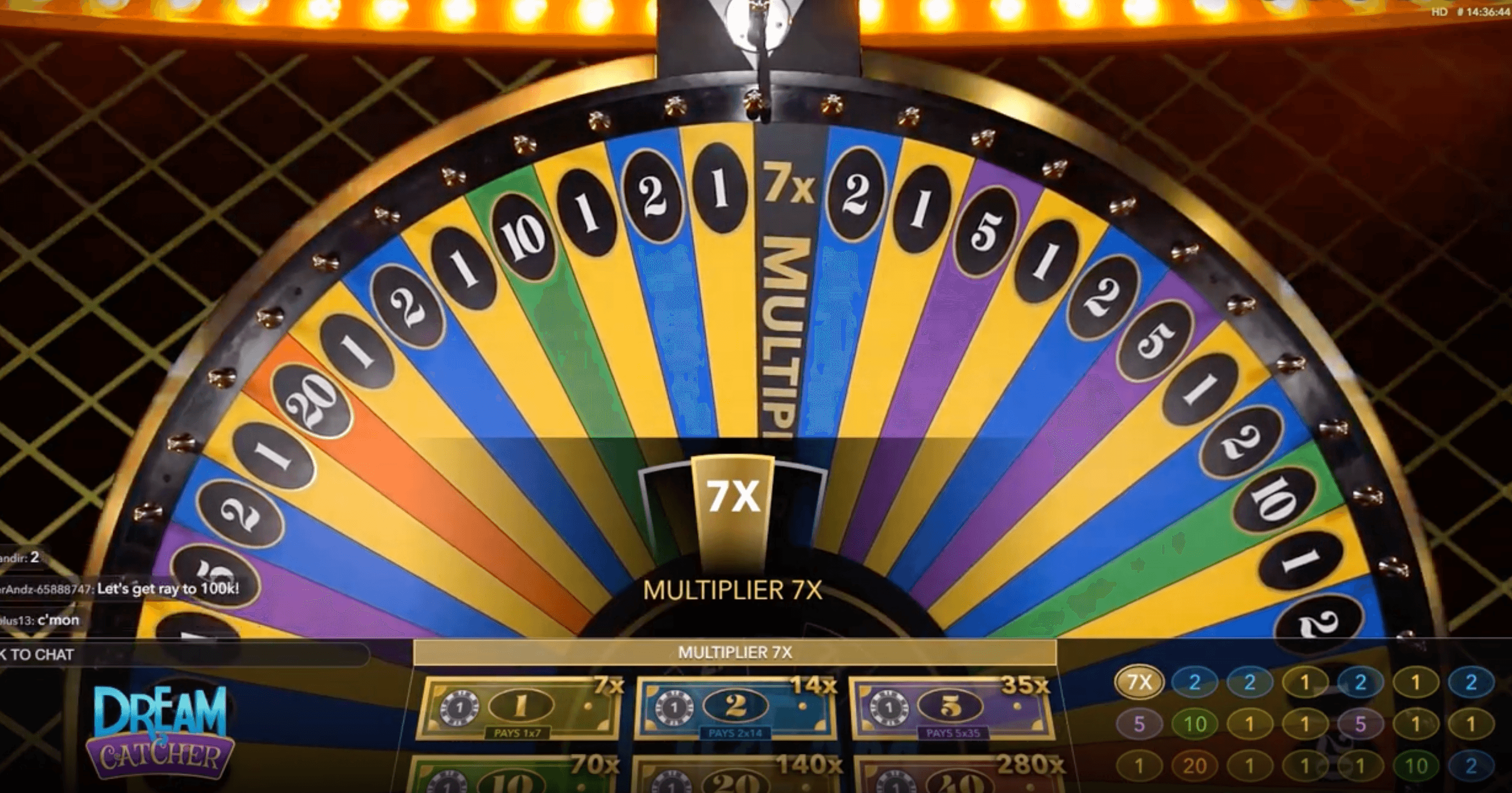 Kā spēlēt Live Dream Catcher par brīvu un reālu naudu image