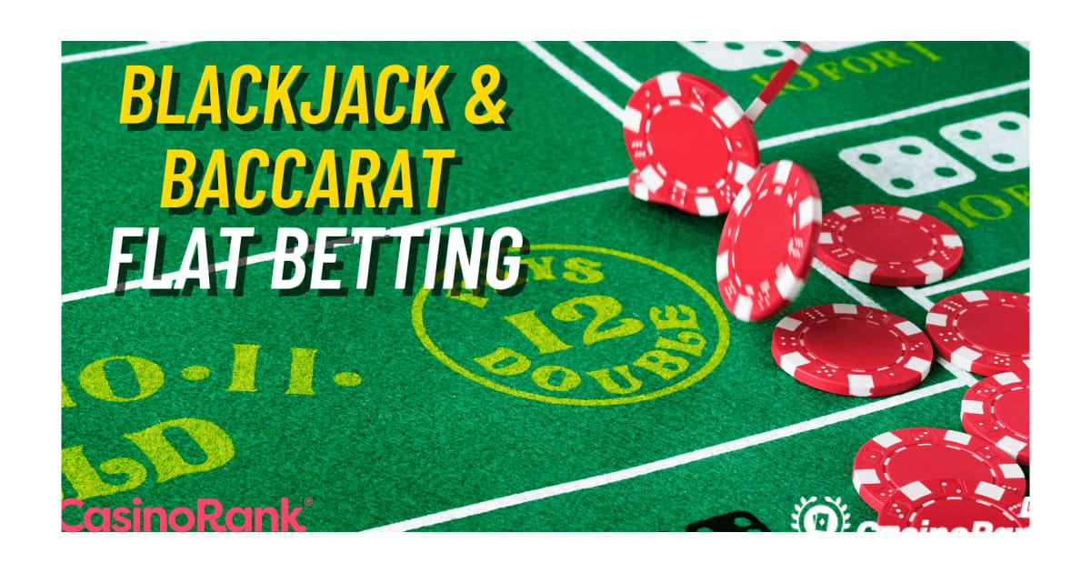 Vienotās likmes Baccarat un Blackjack stratēģija tiešsaistes tiešsaistes kazino