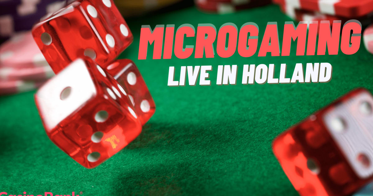 Microgaming pārceļ savus tiešsaistes spēļu automātus un tiešsaistes kazino spēles uz Holandi