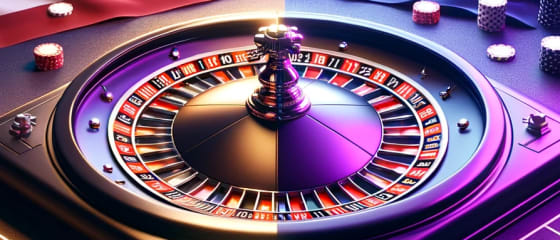 Amerikāņu vai Eiropas ruletes izvēle dzīvā dīlera kazino