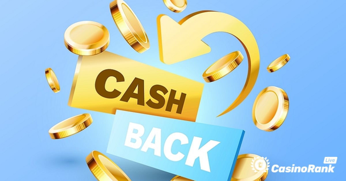Pieprasiet līdz 200 € Live Casino Cashback Weekly vietnē Slotspalace